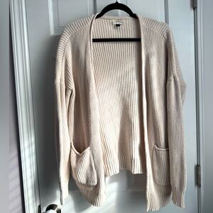 Cream Knit Cardigan